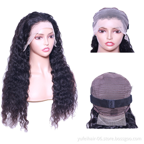 Transparent Virgin Brazilian HD Human Hair Lace Front Wigs Cheap Cuticle Aligned Human HD Hair Wig Virgin Cuticle Human Hair Wig